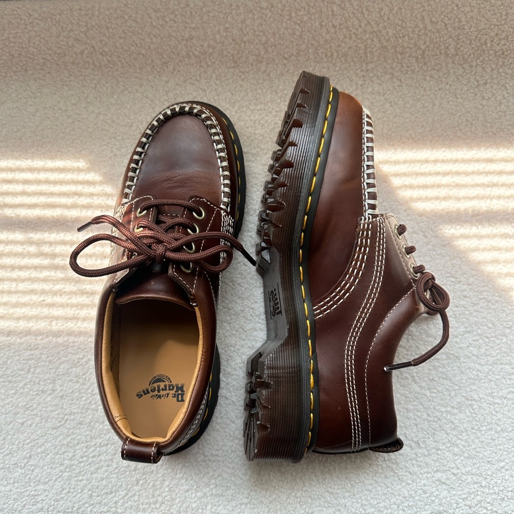 Dr. Martens Brown Leather Shoes